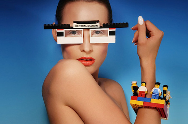 Illustration for article titled Would You Wear These Lego-Inspired Fashions?